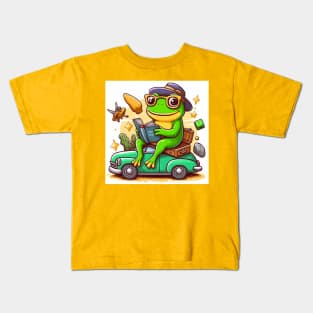 Funny frog Kids T-Shirt